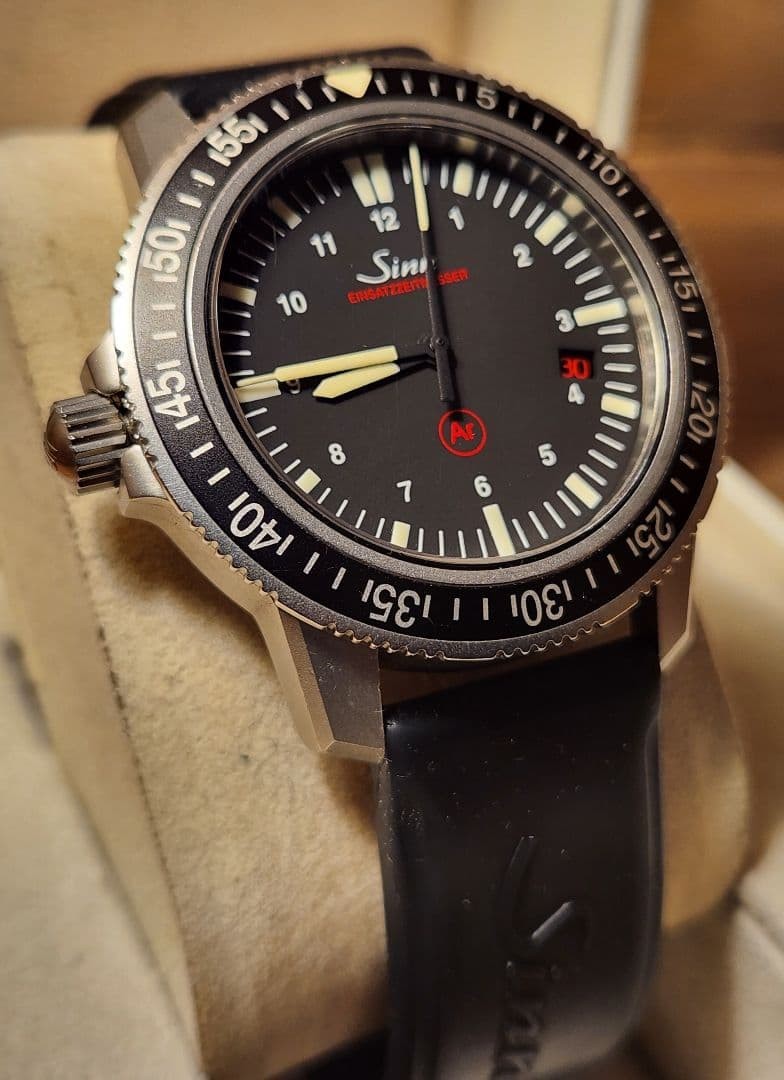 Sinn Watch EZM3 Automatic Black Date Round Dial Men’s Box Accessary Authentic