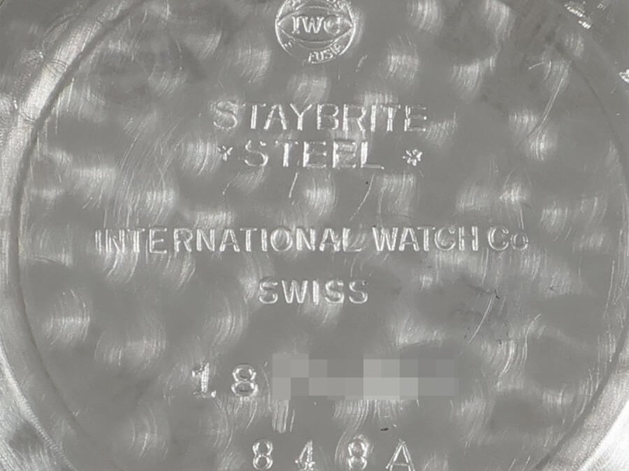 IWC Old Inter Large Case SS Original Dial Silver Automatic(Cal. 8541) Overhauled
