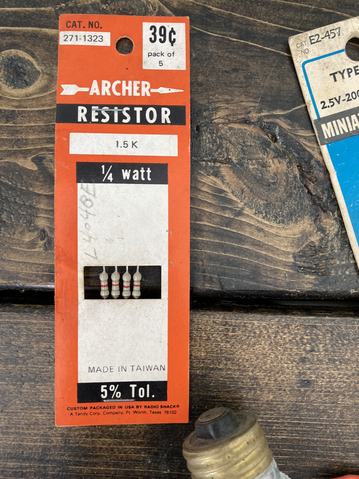Vtg Electronic Junk Drawer Lot Capacitor Micro Switch Fuse Resistor Jacks Archer