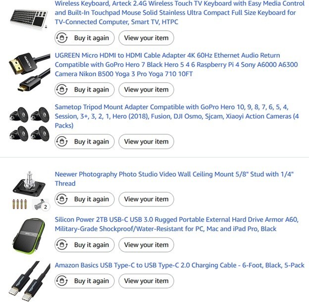 Mix Lot Electronics:Wireless Keyboard, Ext. Harddrive,HDMI Cable,Remote,Ethernet
