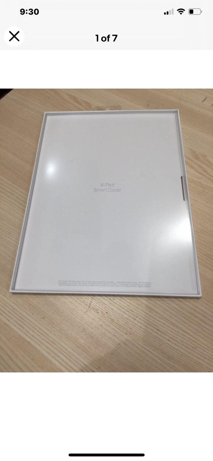 Empty Box iPad Smart Cover