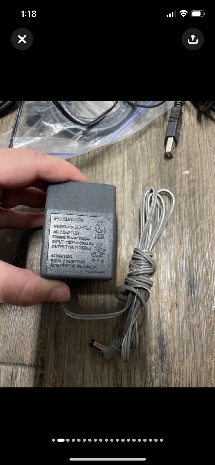 Electronic – 32 Items Panasonic Norelco Logistics Casio Chords & Chargers READ