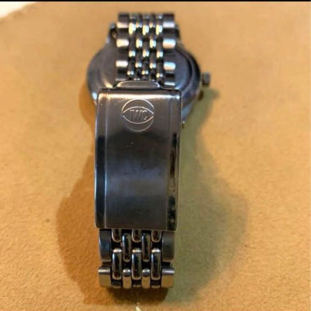IWC wristwatch Schaffhausen with gold-colored original Genuine Jubilee Bracelet