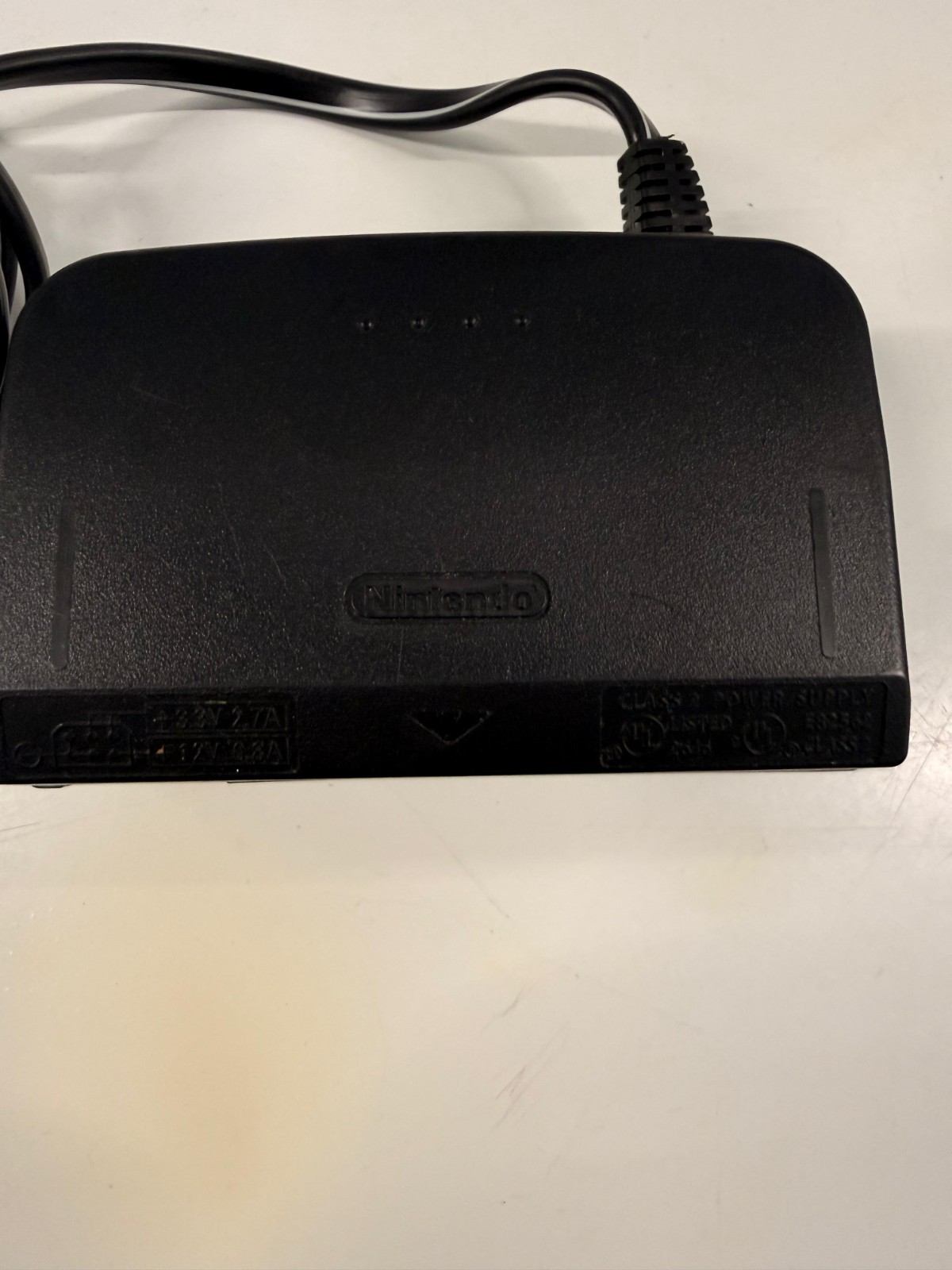 Original OEM Nintendo 64 (N64) AC Adapter Power Supply (Model: NUS-002)