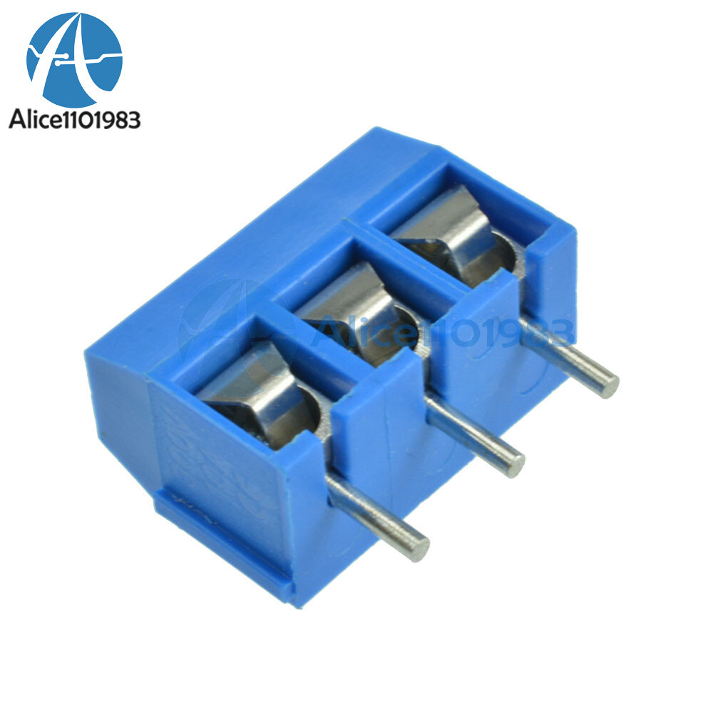 10PCS KF301-3P 5.08mm 3 Pin Connect Terminal Screw Terminal Connector