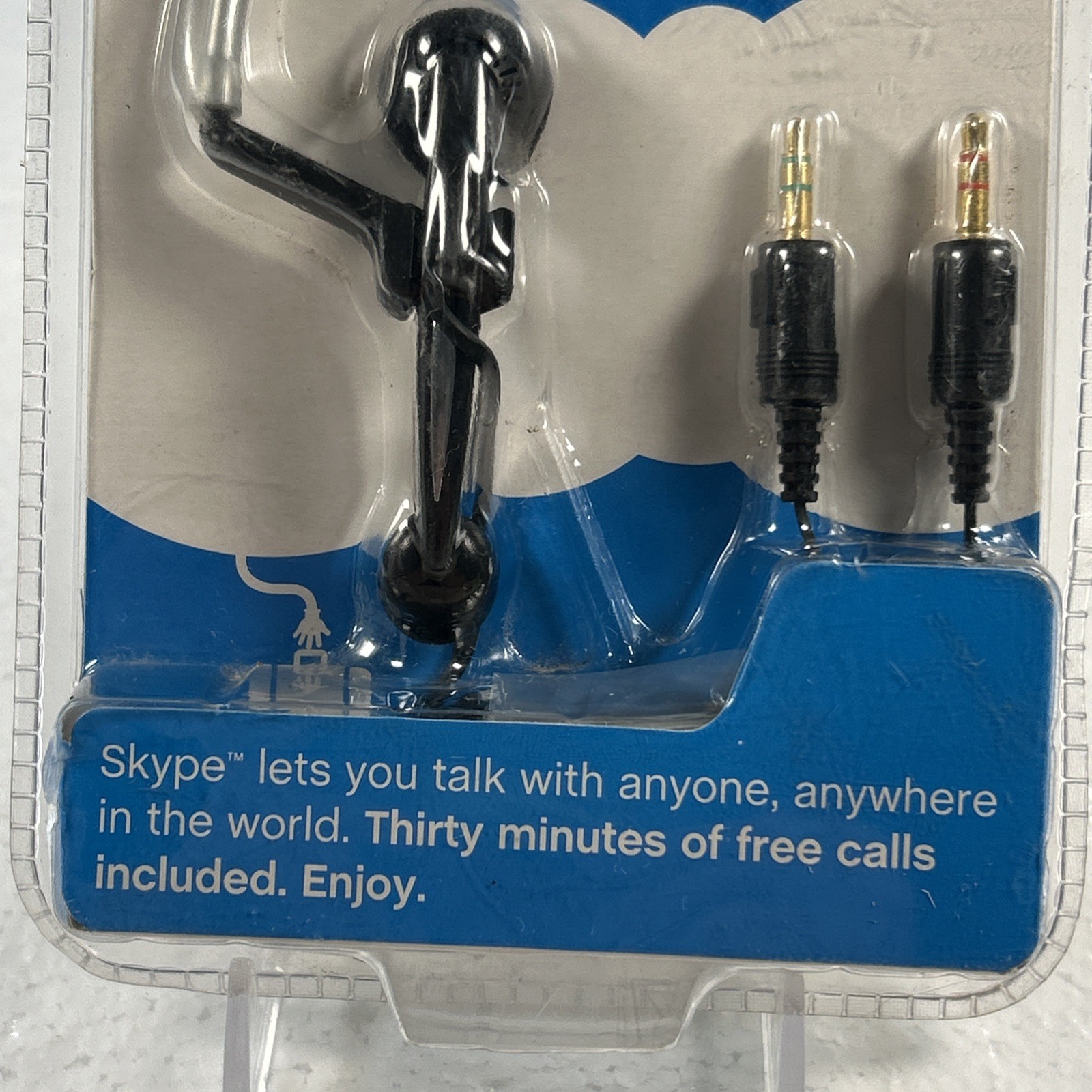 New Skype Starter Kit Headset NOS Sealed Deadstock 2007
