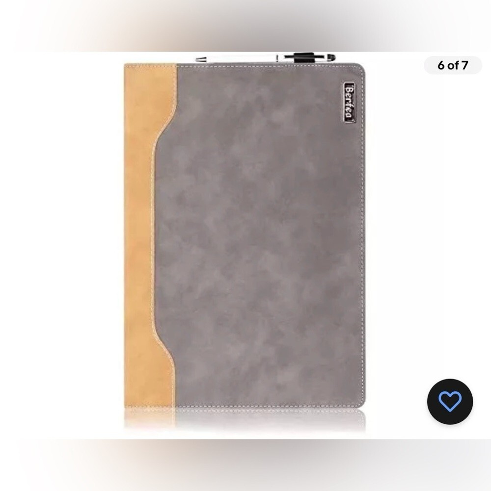 Beefed blue and brown case cover compatible with Lenovo yoga