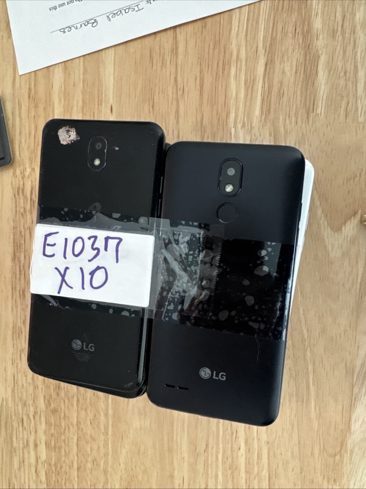Lot Of 10 Lg K20 And K30 Phones Various Conditions For Parts Only