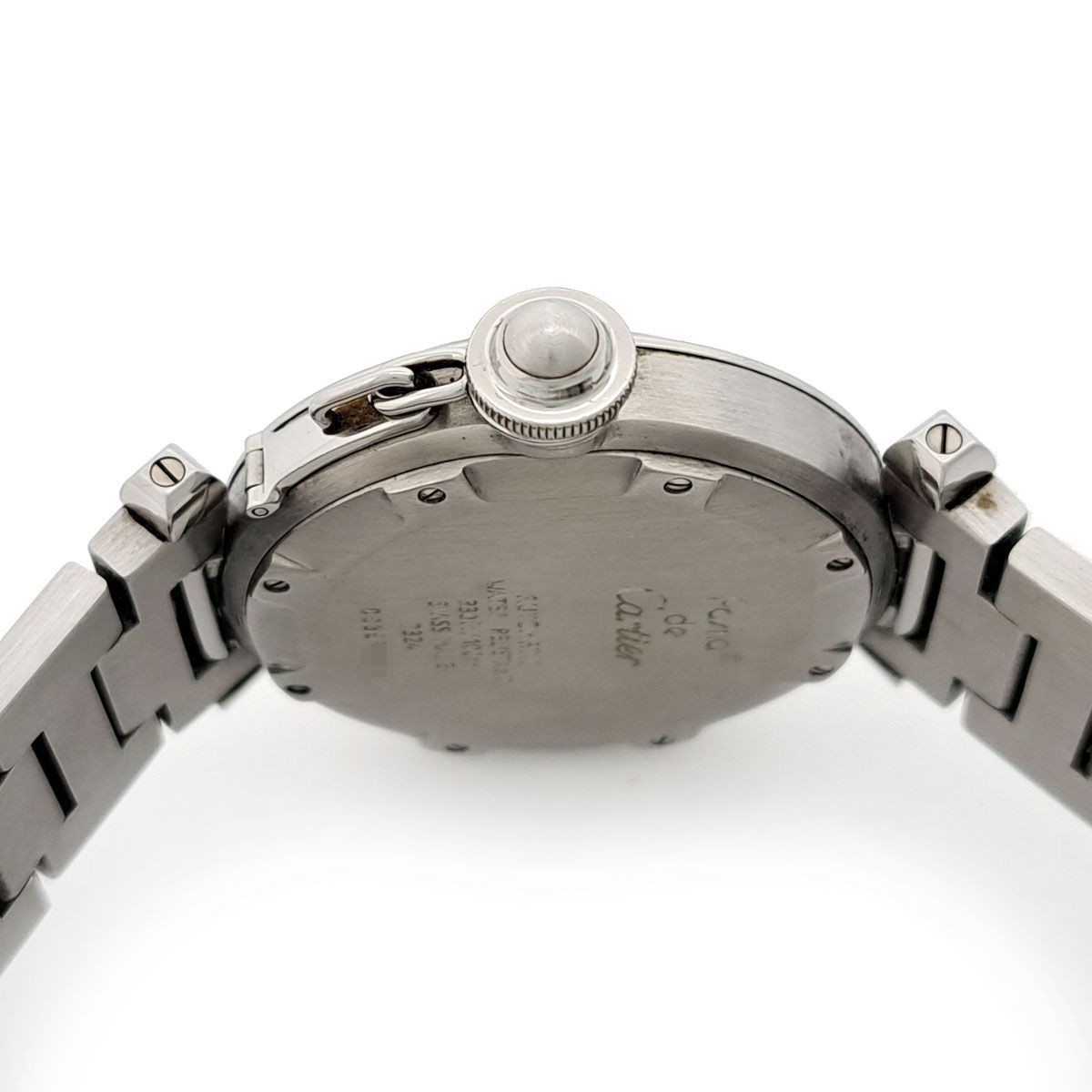 Cartier Watch Pasha C de Cartier W31015M7 Automatic Stainless Steel Silver Men’s