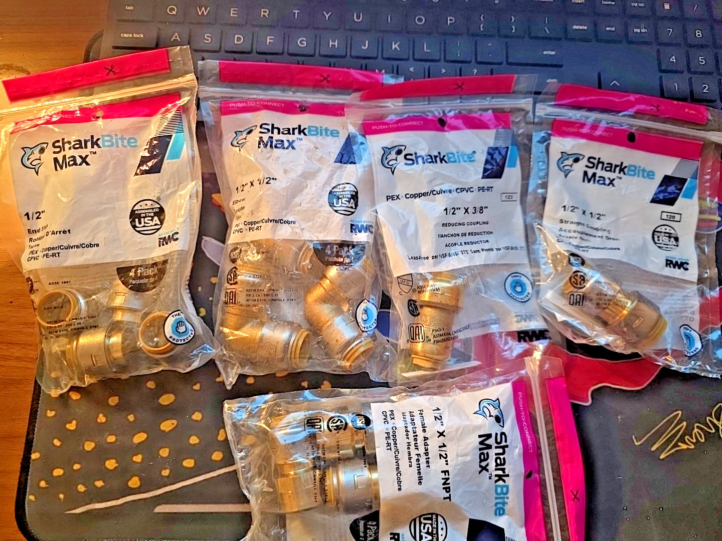 SharkBite Max Products(separate price for each)