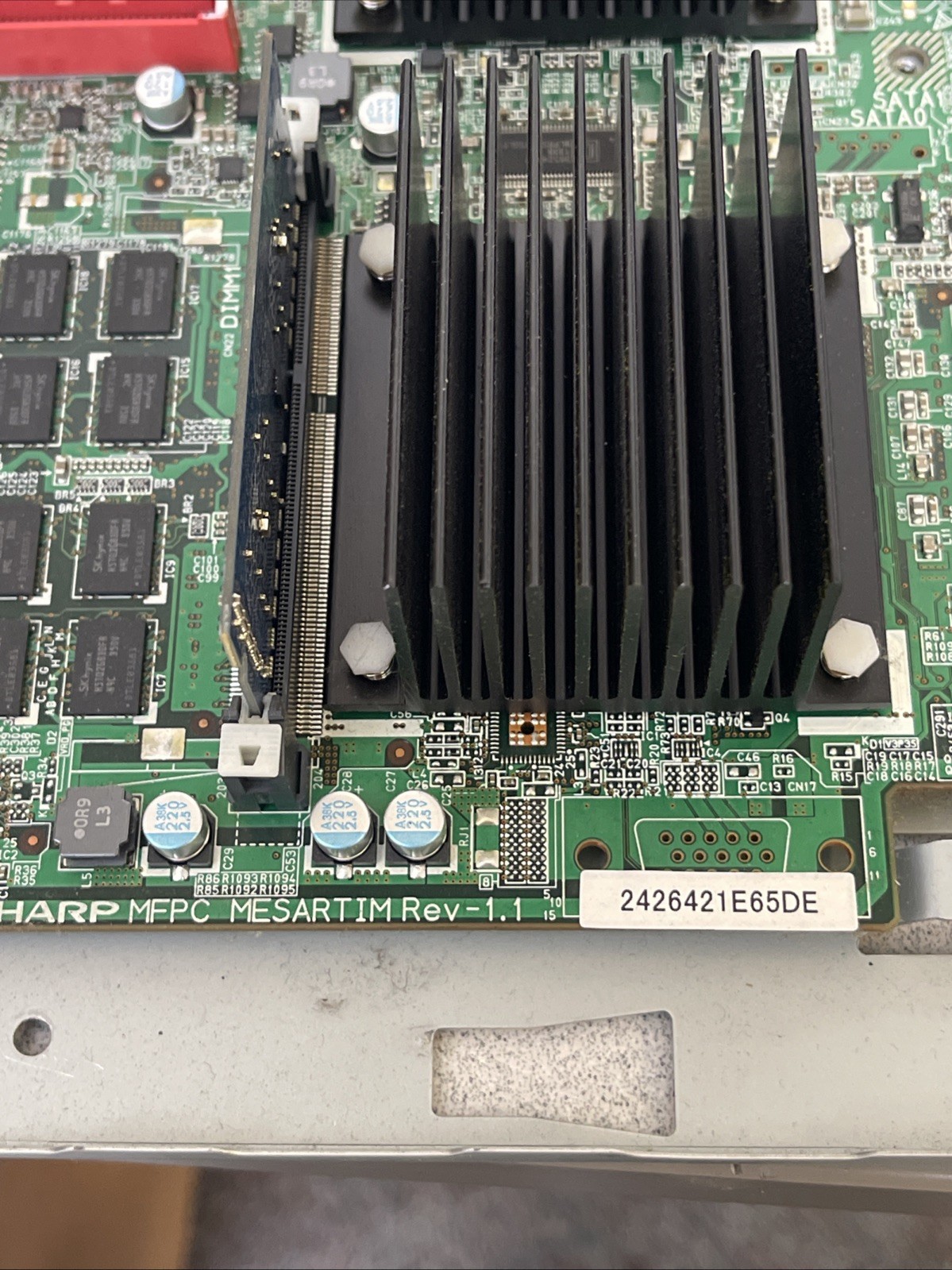 SHARP MX-M3640 PRINTER MAIN LOGIC BOARD MESARTIM See All Pictures