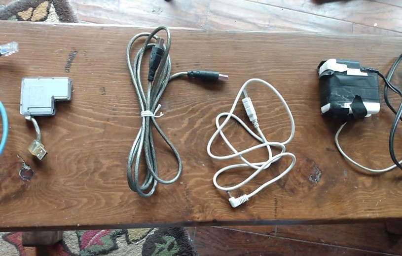Hardware Misc Screws, etc. AND Computer Cables All Untested Parts Only