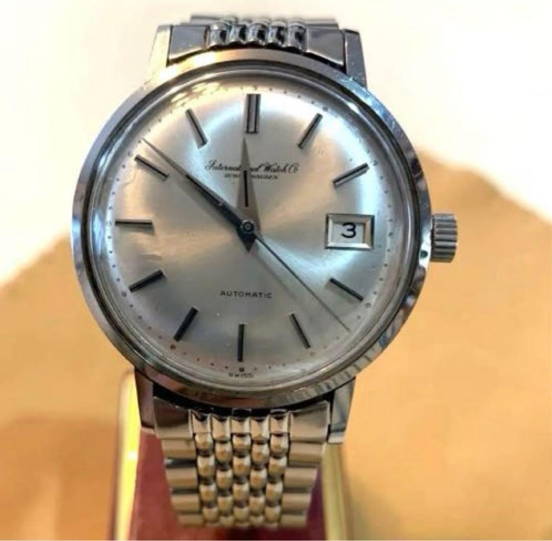 IWC Wristwatch Schaffhausen Cal. 8541 silver Original genuine Jubilee bracelet