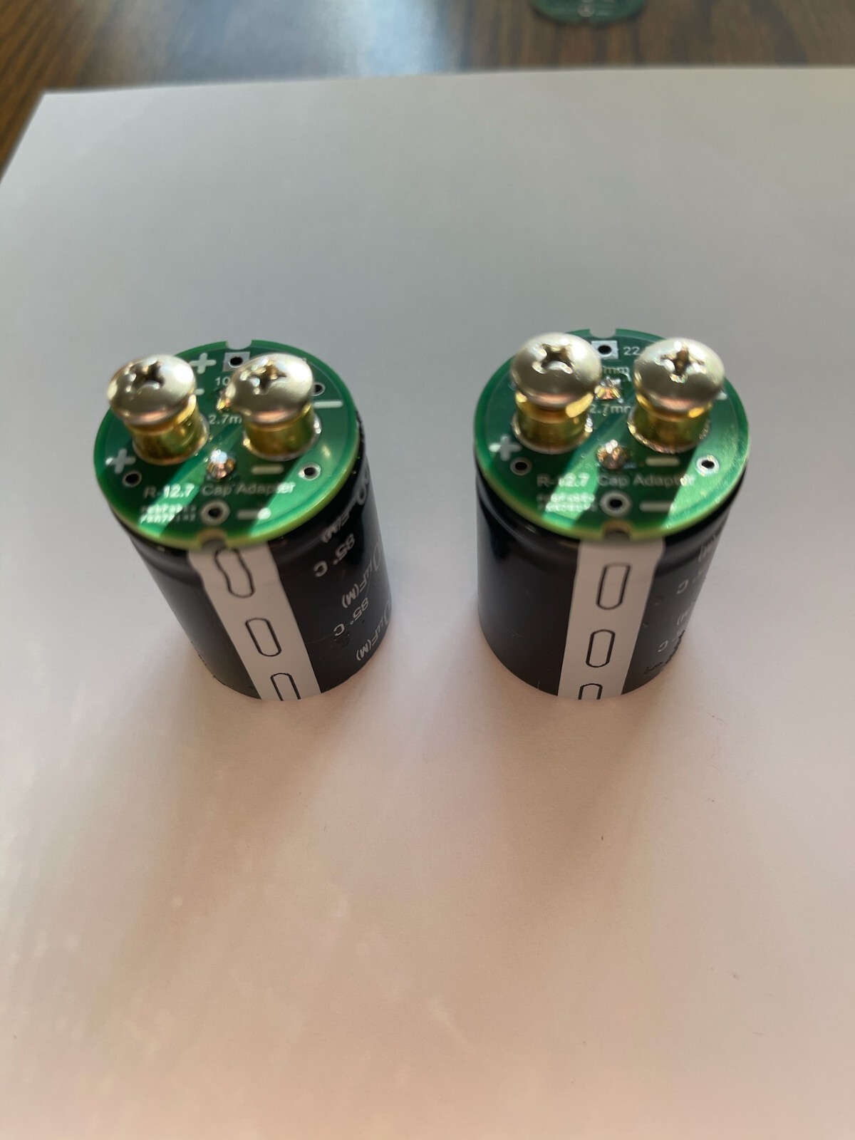CARVER M-400 400a 400t CAP replacement for C17 & C18 or C30 & C31 *PAIR*
