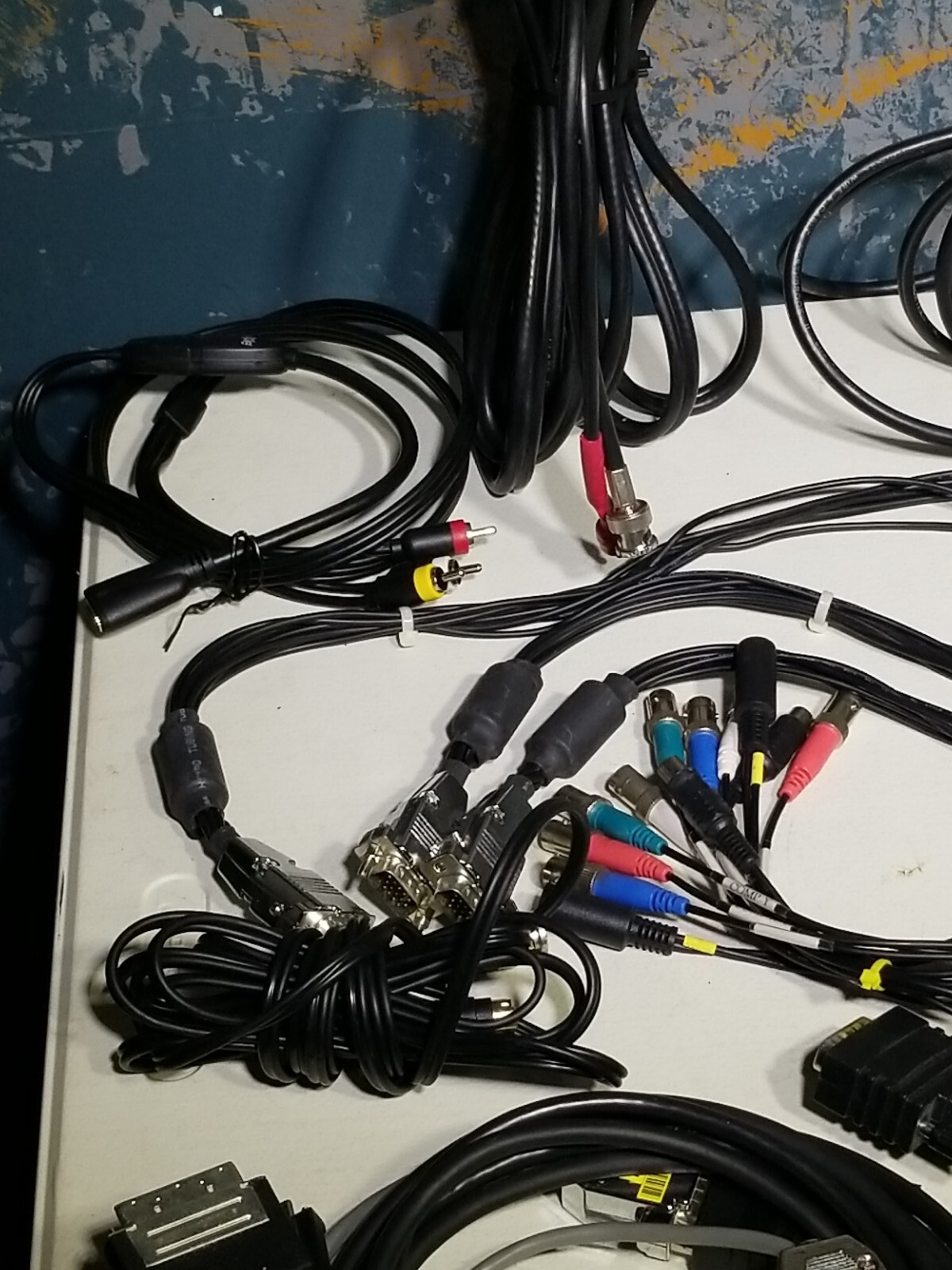 Lot of Professional Audio Cables