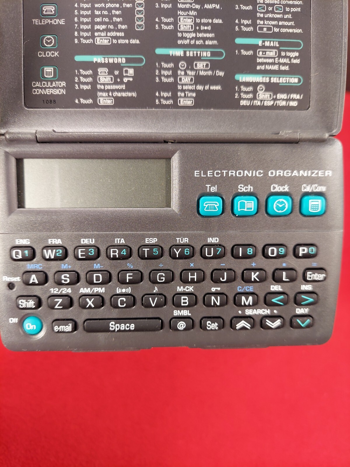 Lot Of 3 Pocket Electronic Organizers UNTESTED PARTS ONLY