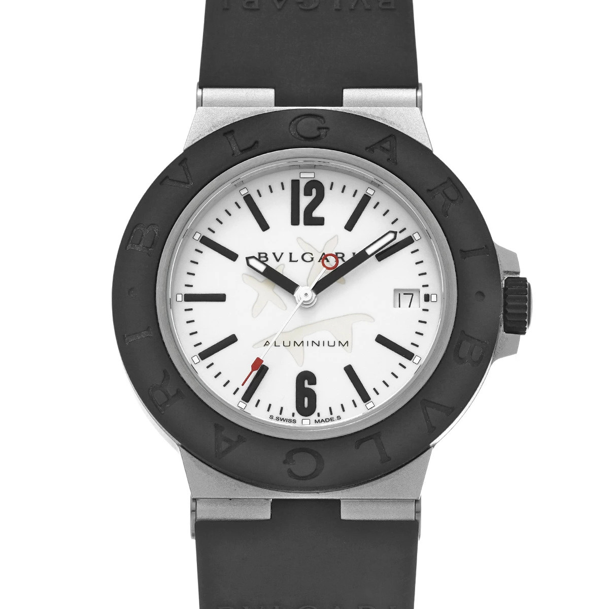 Bvlgari Aluminum Steve Aoki Limited BB40AT White Men’s Watch Warranty Box Auth