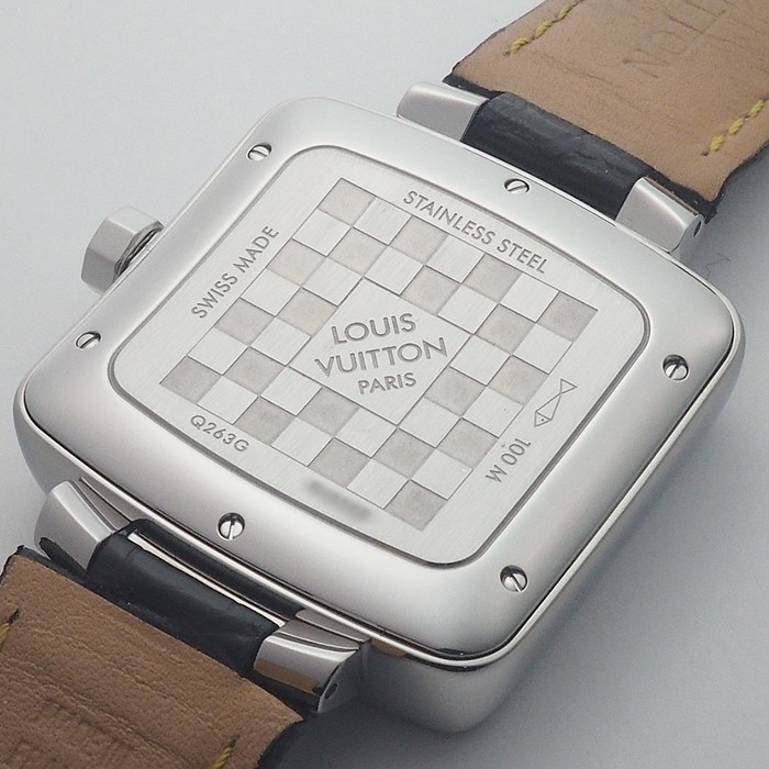 LOUIS VUITTON Watch Speedy Q263G Small Seconds Black Dial w/Box, Warranty Card
