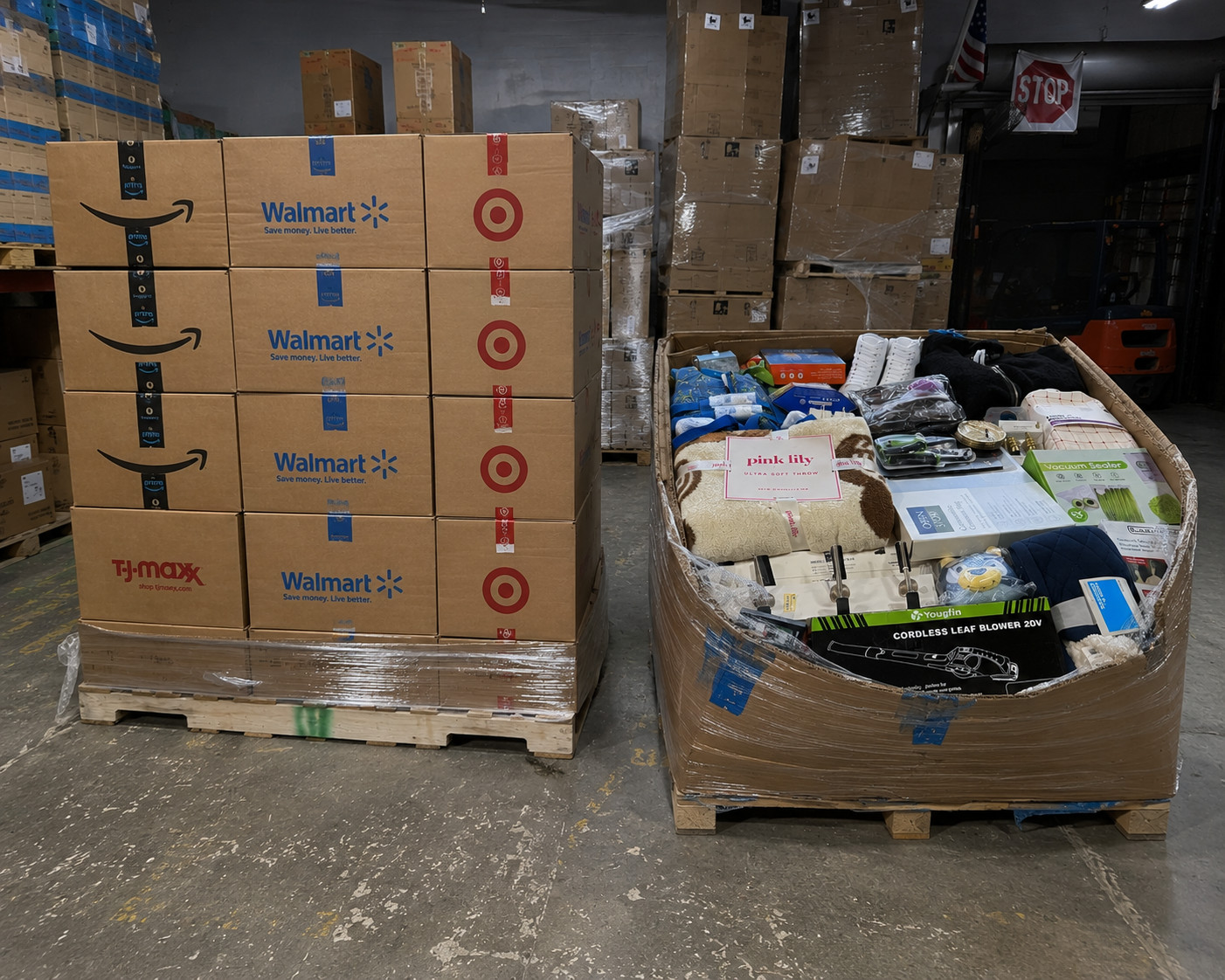 Target Mix Merchandise Overstock Bulk Lot Business Scale