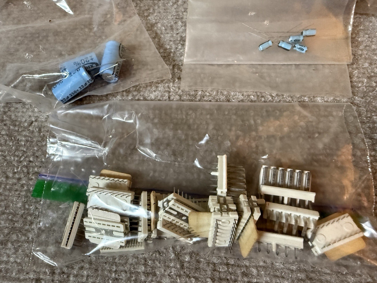 Mixed Electronics Components Lot Inductors Relays LEDs Resistors Transformers