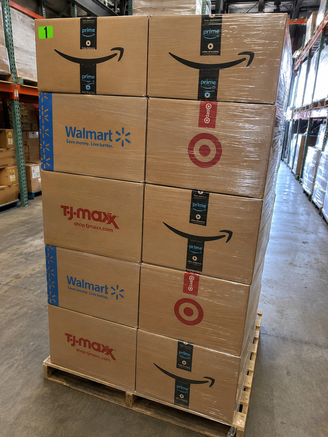 Walmart Mix Merchandise with Household Product Variety