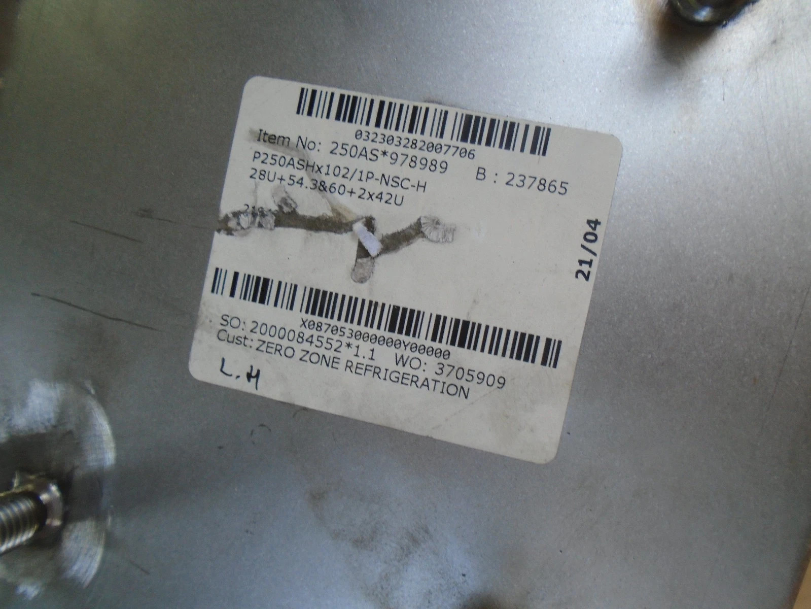 *NEW SWEP P250ASHx102/1P/NSC-H HEAT EXCHANGER, CONDENSER/ EVAPORATOR