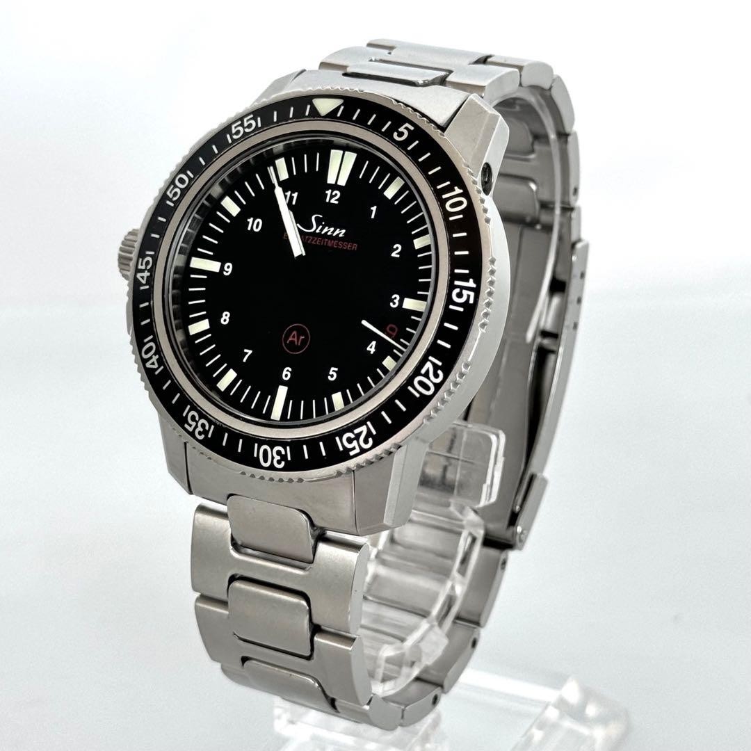 Sinn 603.EZM3 Automatic Black Box Warranty Card Date Round Dial Accessary Auth