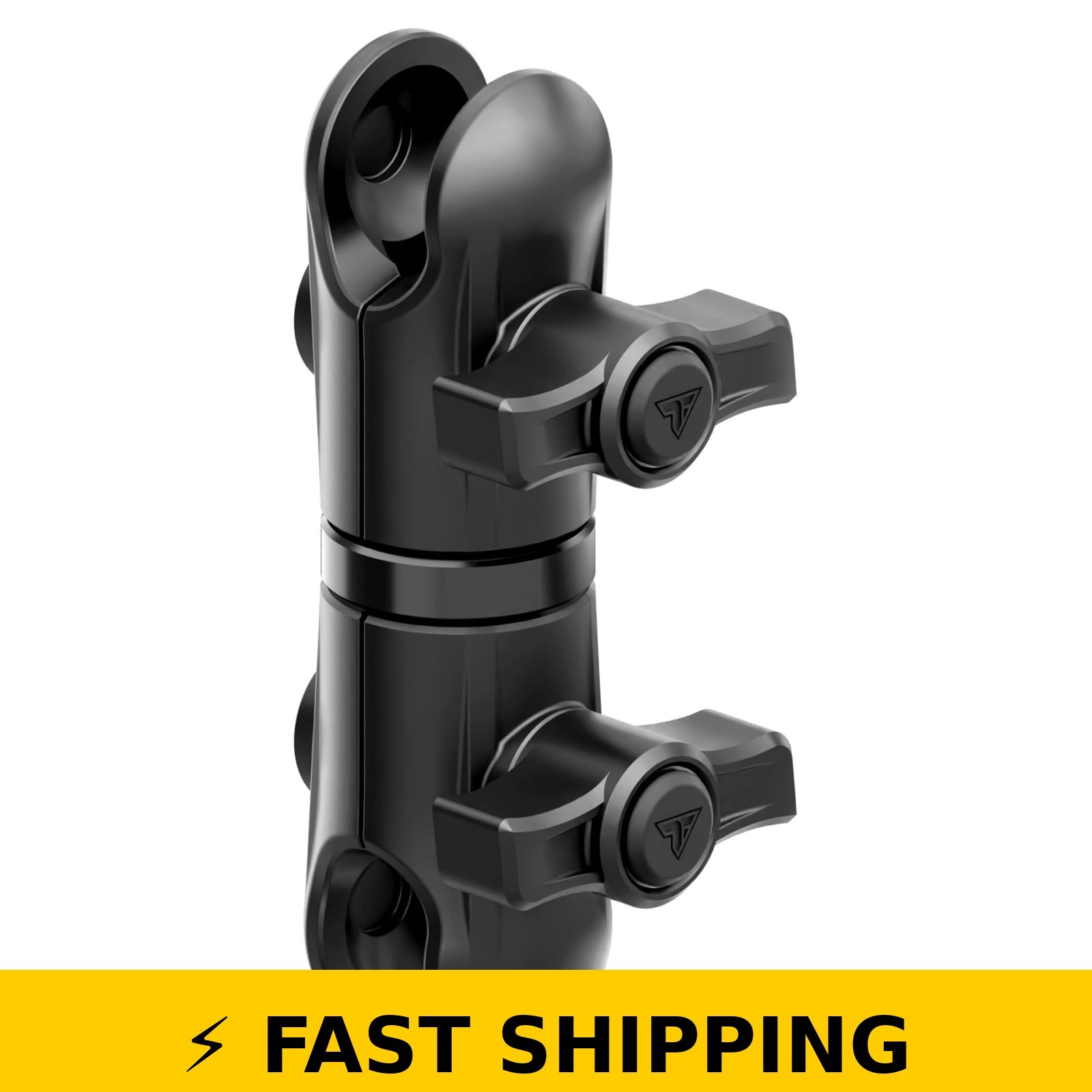 Tackform 3.5″ Metal Arm DuraLock 20 Series | Dual 20mm Sockets | Black