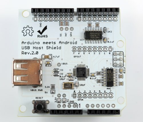 USB host shield 2.0 for Arduino (compatible with Google Android ADK)