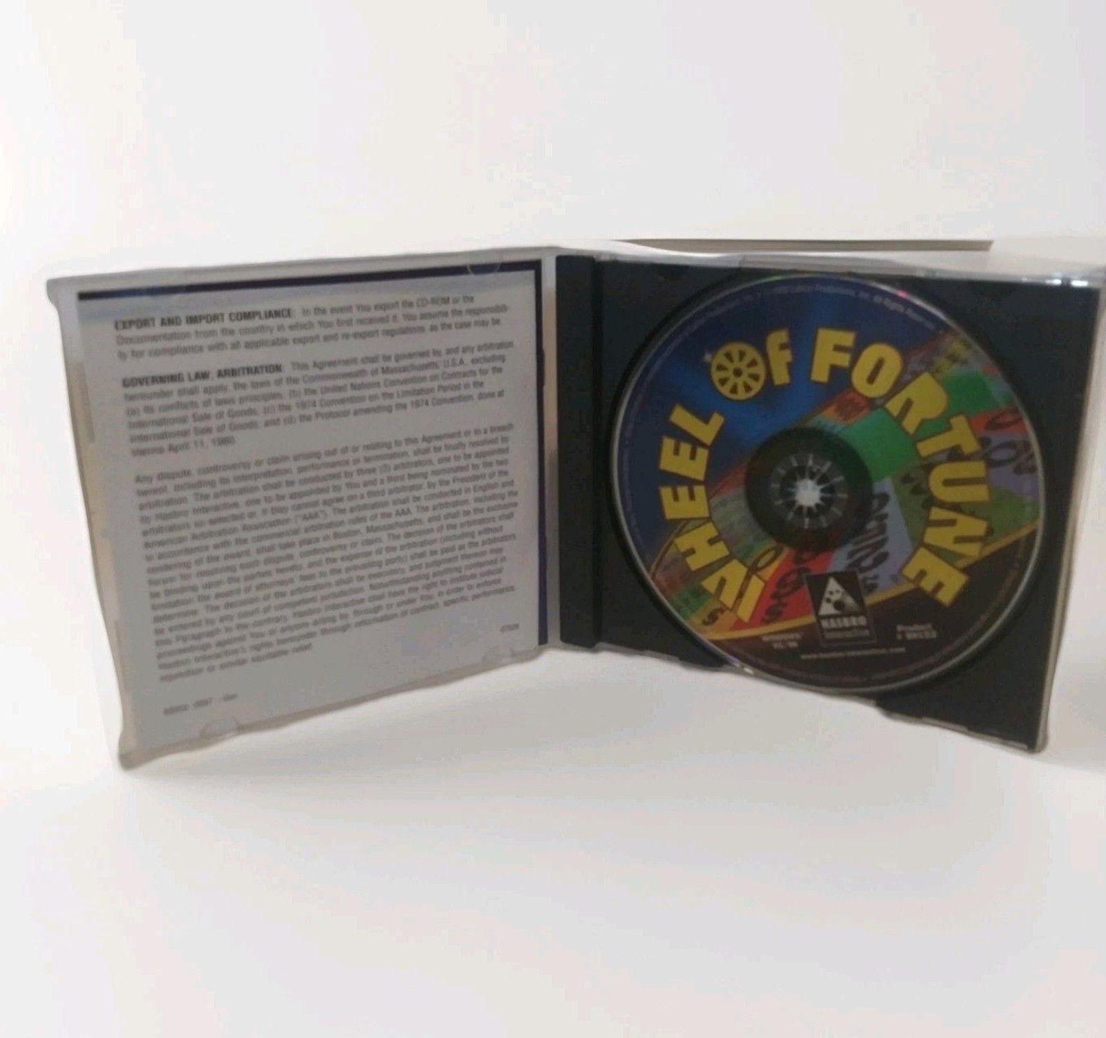 Wheel of Fortune Vanna White CD-Rom 1st Edition Vintage 1998 CIB