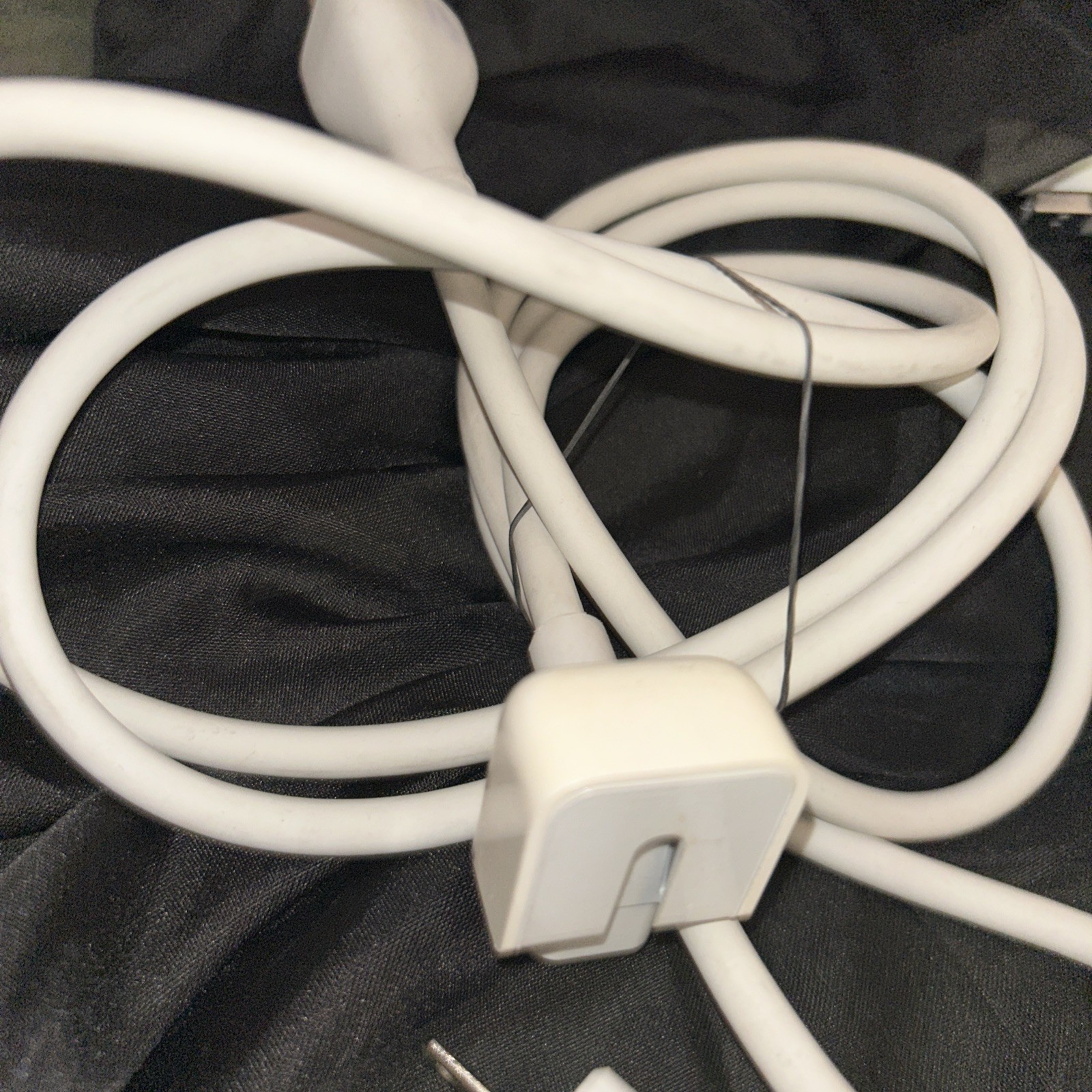 Variety Of Apple Electronic Wires , Apple iPhone, Multiple Adapters Mac Etc