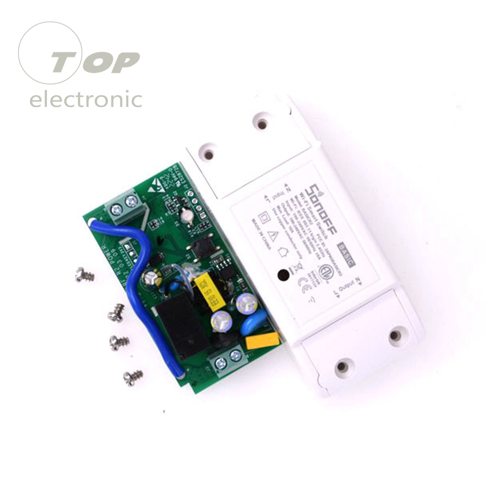DIY Wi-Fi Wireless Switch For Smart DIY WiWith ABS Shell Mobile APP Timer Socket
