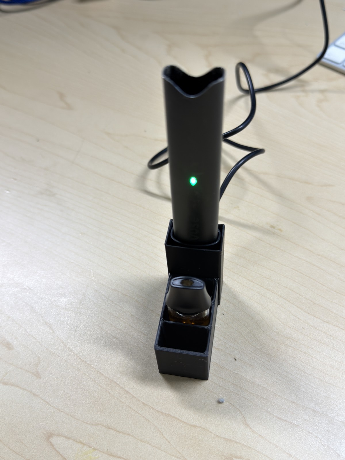 Charging stand with storage for your V use