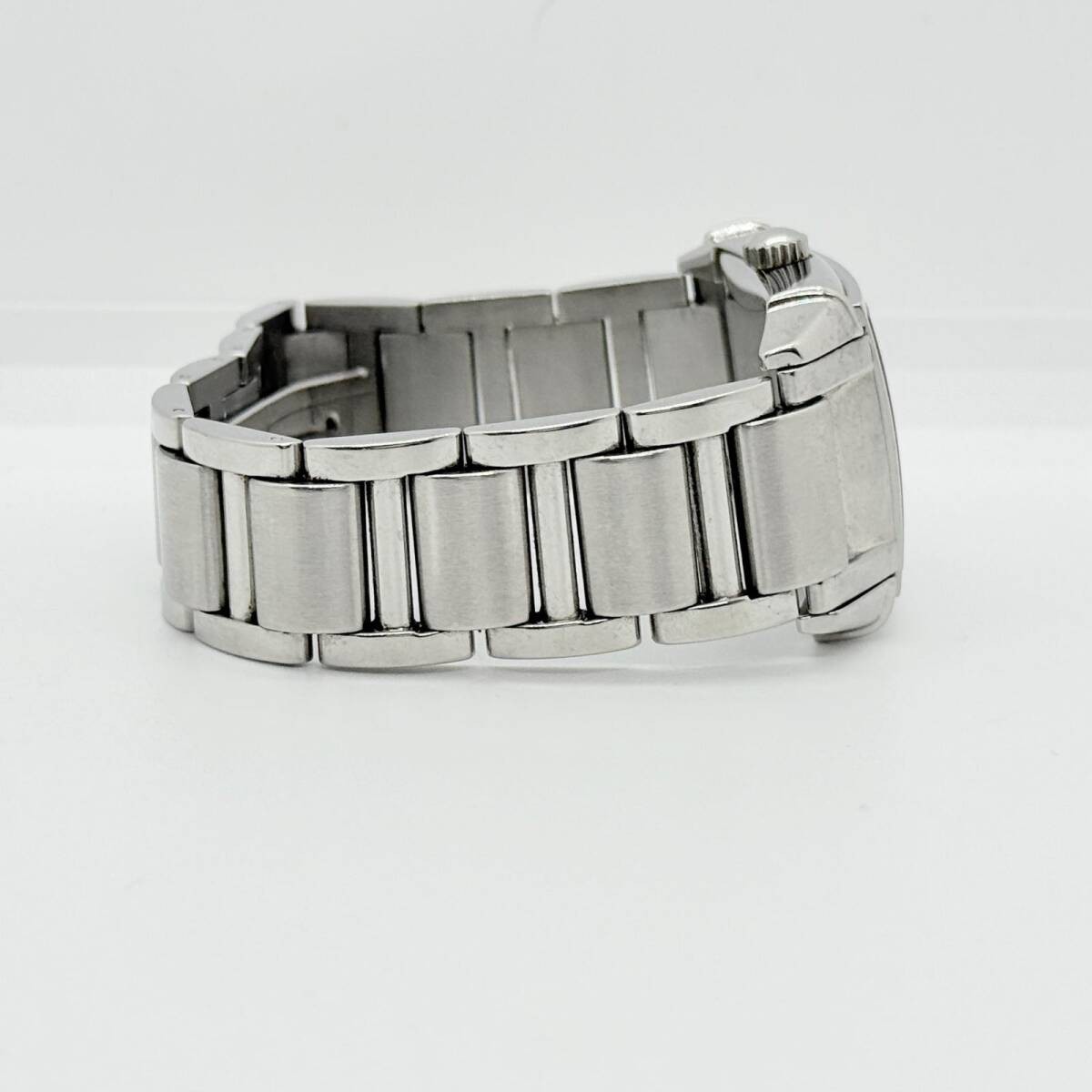 GIRARD-PERREGAUX Watch 2593 Navy Silver Automatic Women’s Rare Auth No Working
