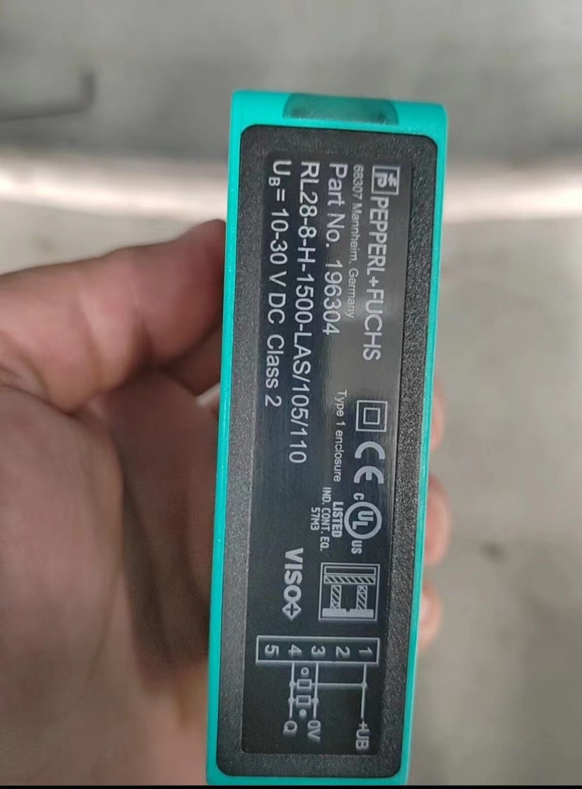1 PCS Pepperl-Fuchs RL28-8-H-1500-LAS/105/110 IN BOX ALL NEW