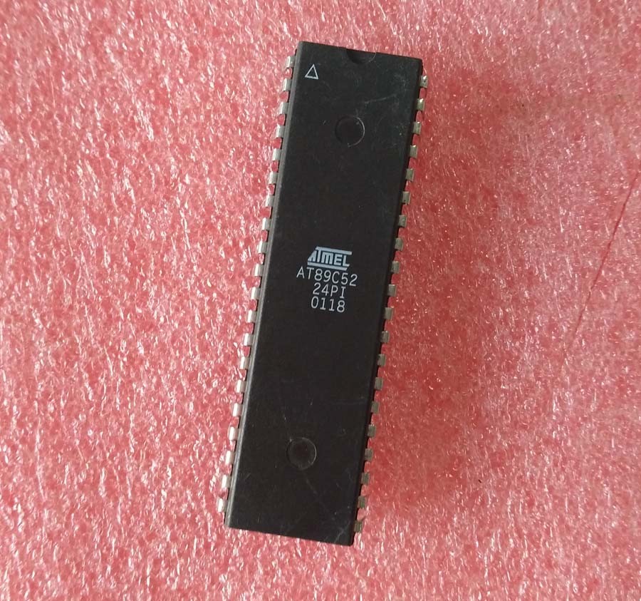 10PCS AT89C52 AT89C52-24PI DIP-40 IC GOOD