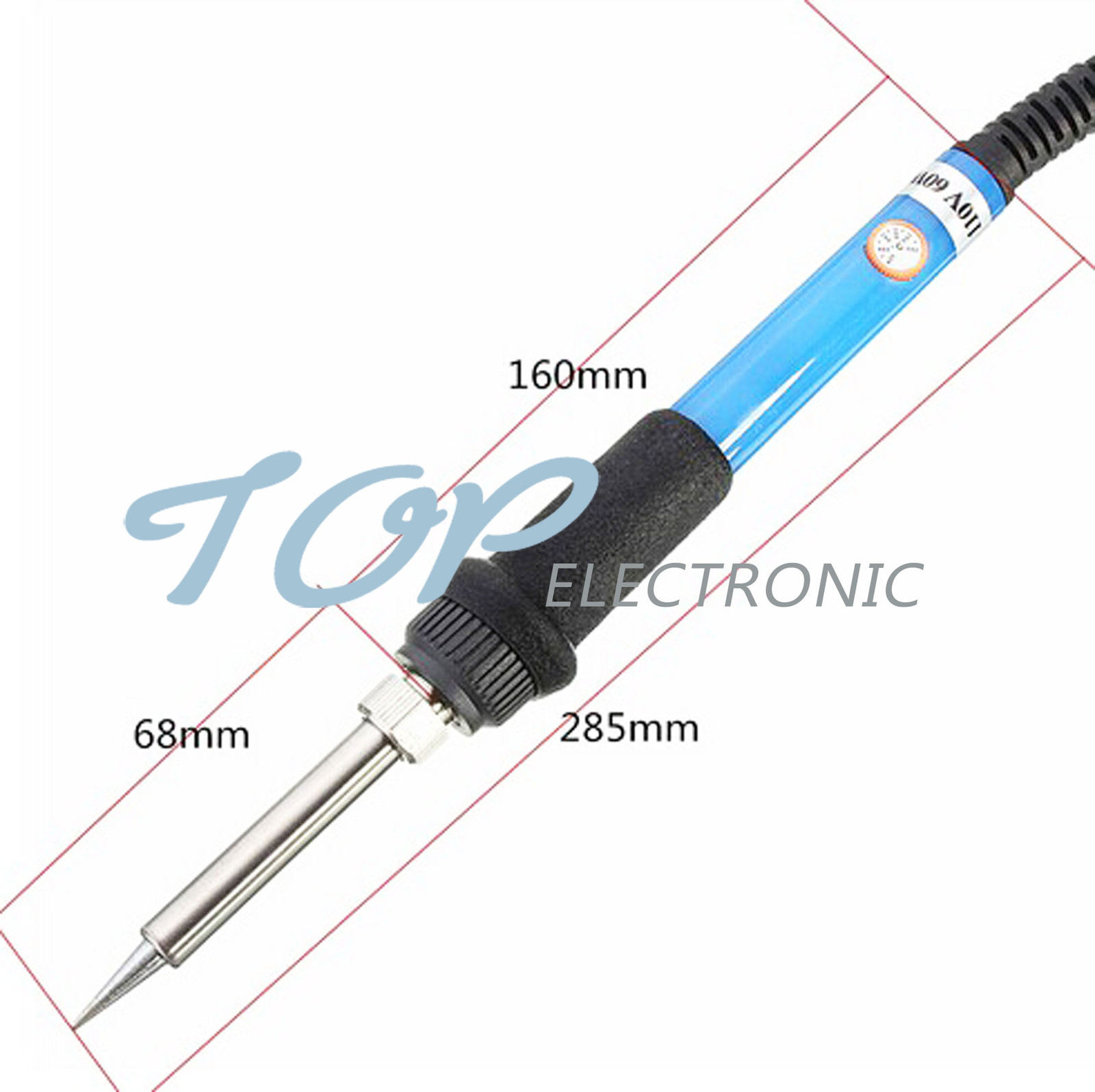 110V 60W Adjustable Temperature Welding Solder Soldering Iron Electric Tool