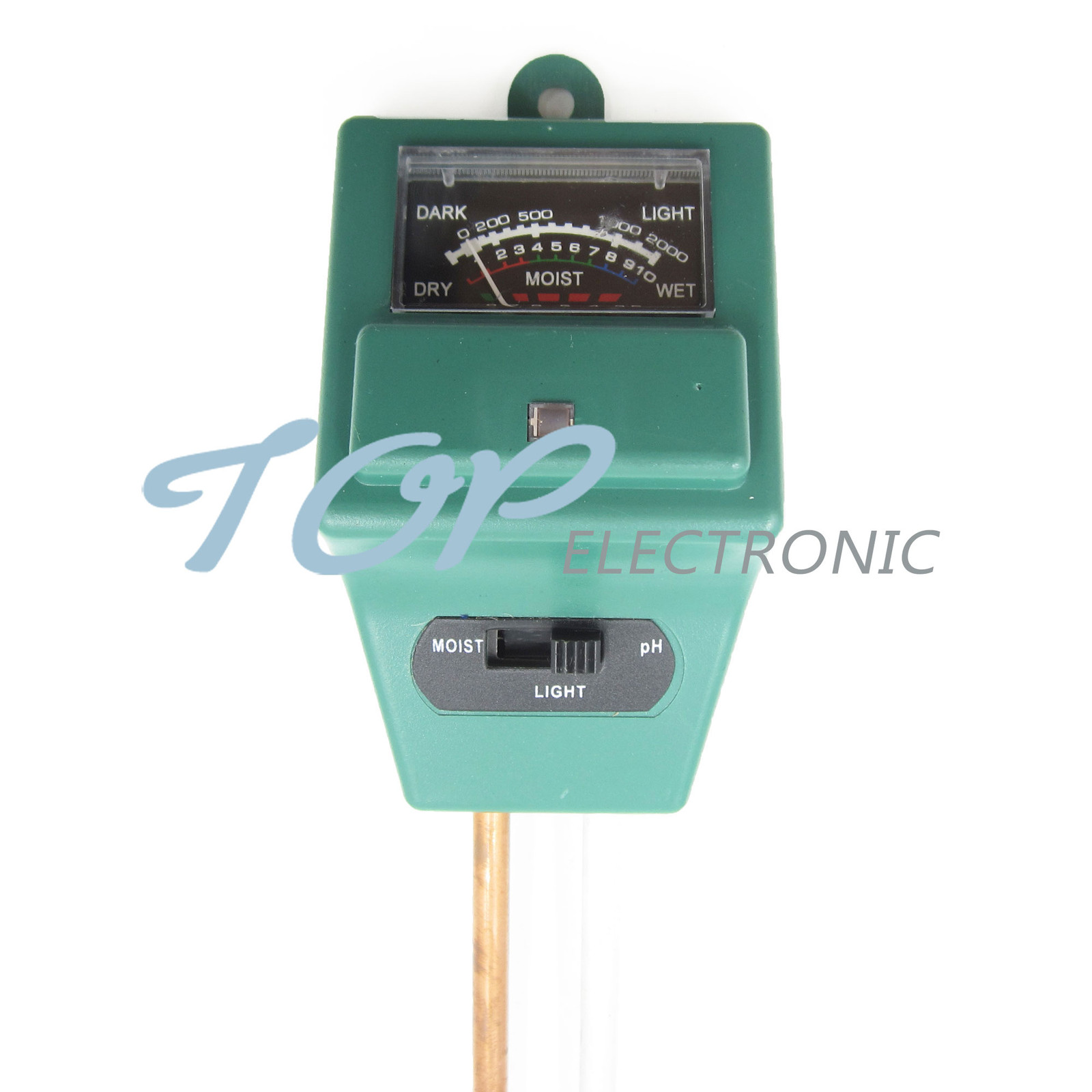 3 in 1 PH Tester Soil Water Moisture Light Test Meter sensor Garden Plant Flower