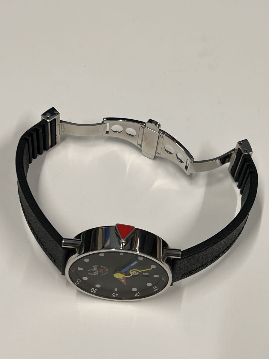 Alain Silberstein Rondo Smileday Automatic Watch Black Dial Limited Edition 500