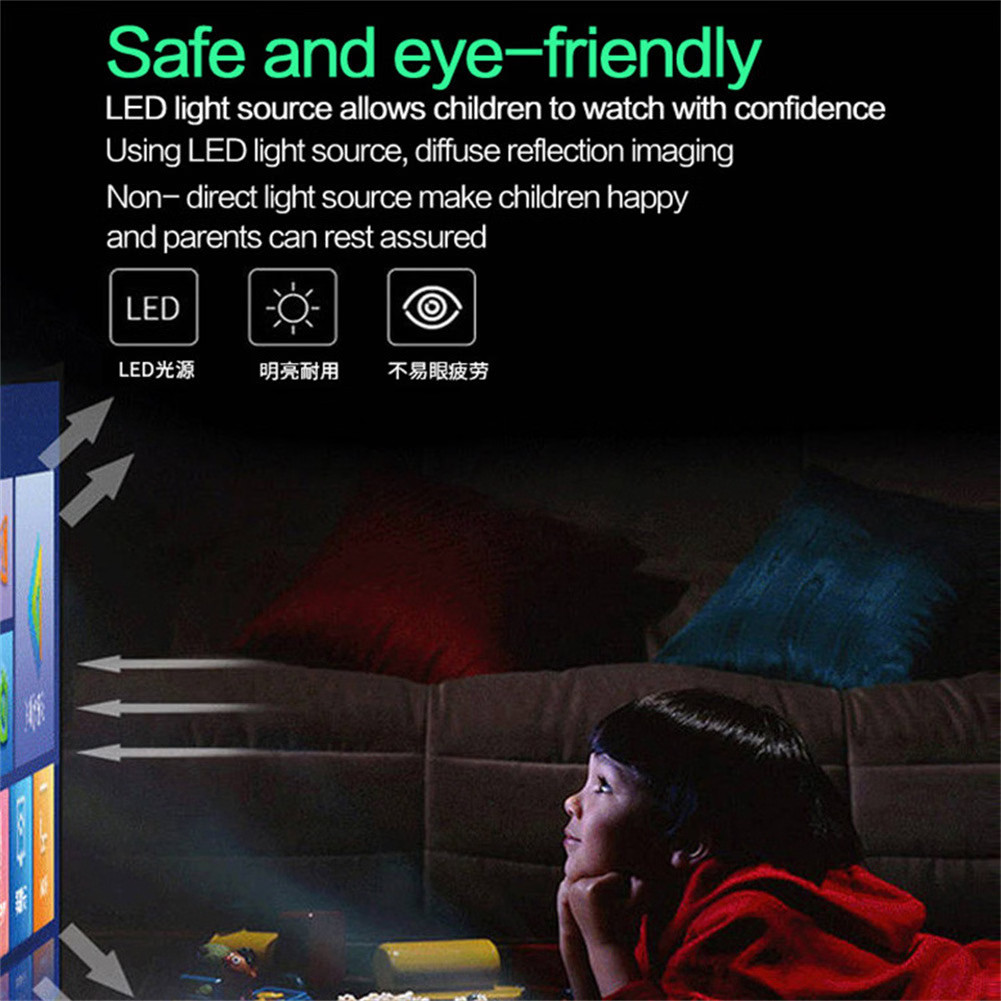 Yt500 Home Mini Projector Media Player Miniature Children Led Mobile Phone Proje