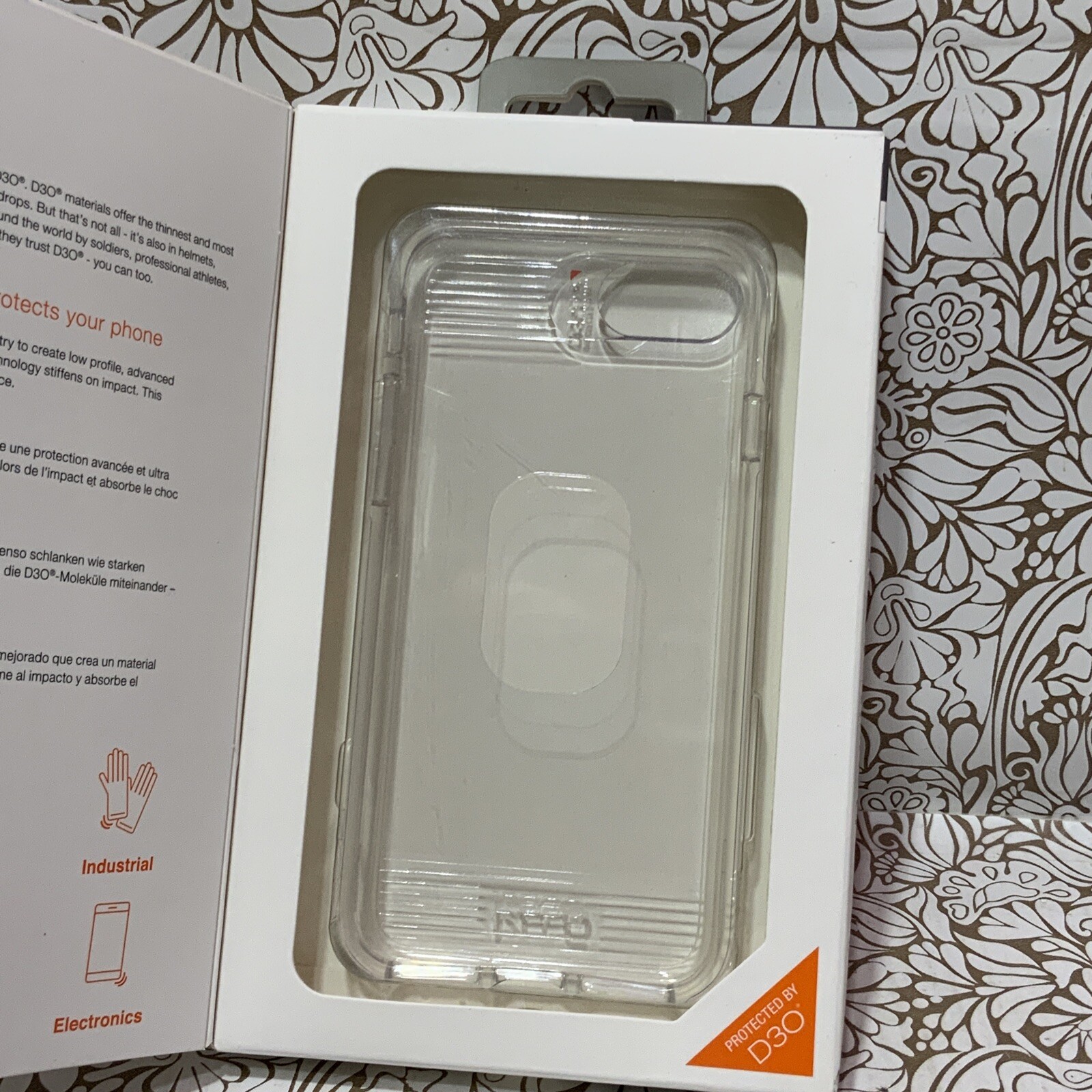 📀 Gear4 Apple iPhone 8/7/6s/6 Bayswater Case – Clear