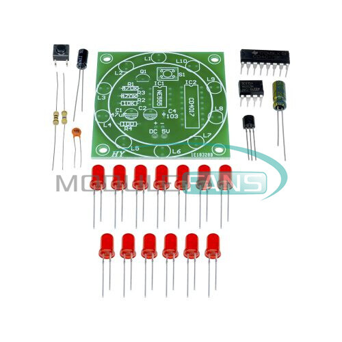 Electronic Lucky Rotary Suite DIY Kits Production Parts Lucky Rotary Components