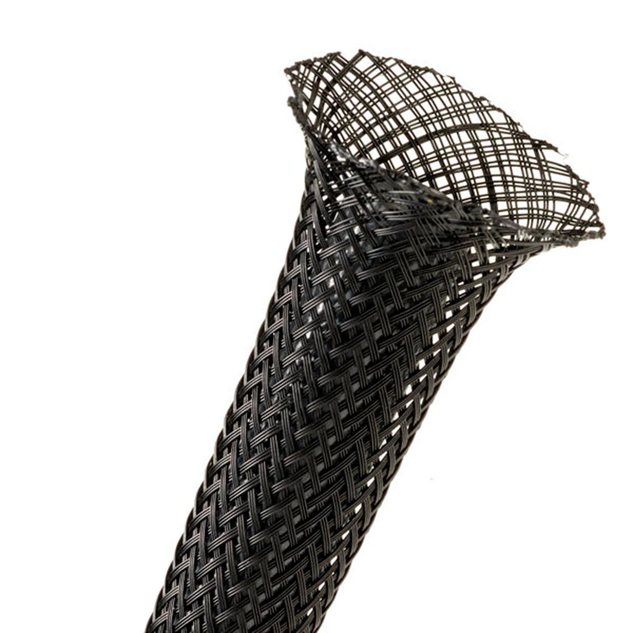 XSCORPION 3/4″ Expandable Braided Sleeve – Black (100 feet)