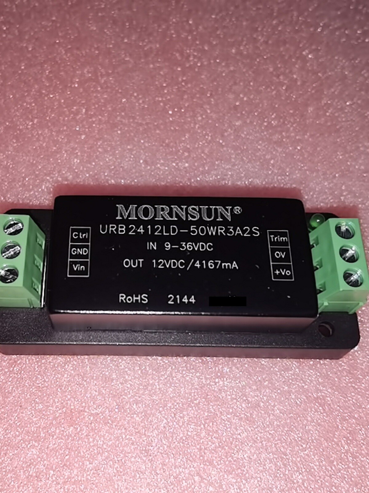 URB2412LD-50WR3A2S/A4S/URB2424LD-50WR3A2S/A4S Module power supply