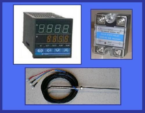 Crock Pot Incubator Slow Cooker Temperature Controller Control RTD Pt100 SSR