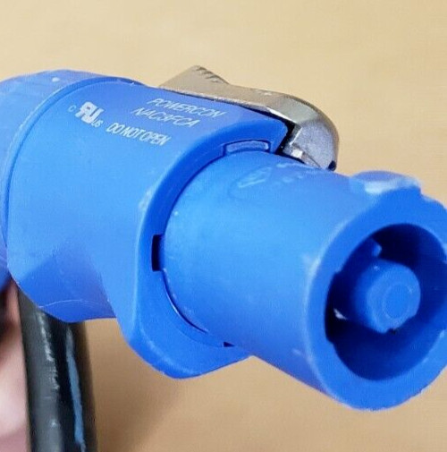 NEUTRIK POWERCON NAC3FCA 14/3 300V SJT Cable 6ft