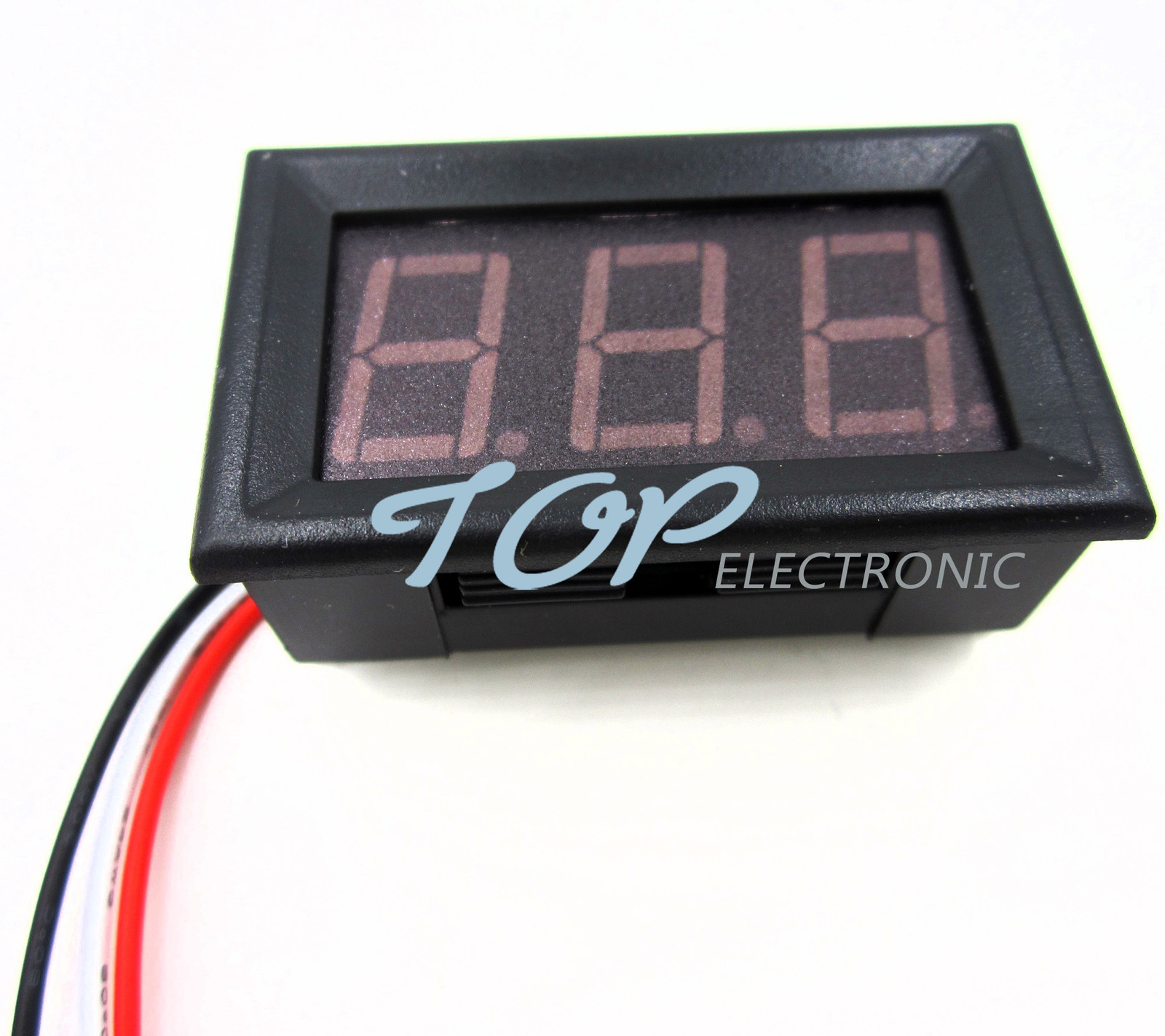 Green LED Panel Meter Mini Digital Voltmeter DC 0V To 99.9V TOP