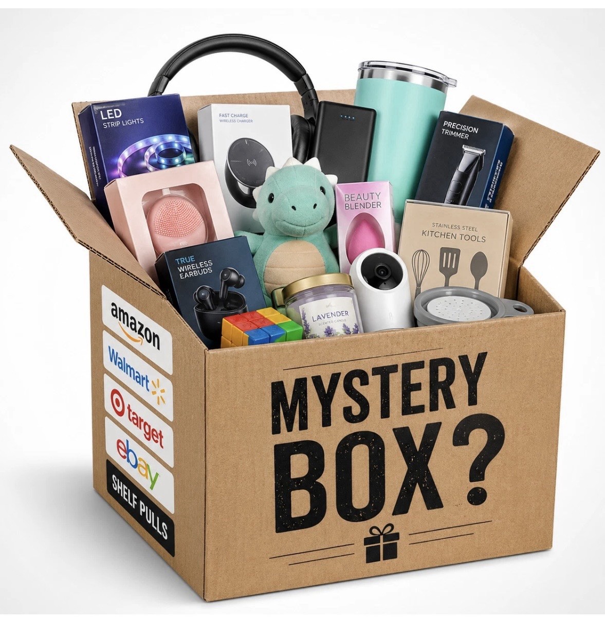 Amazon Mystery Box Mixed Consumer Electronics Lot, Unclaimed Mixed Lot