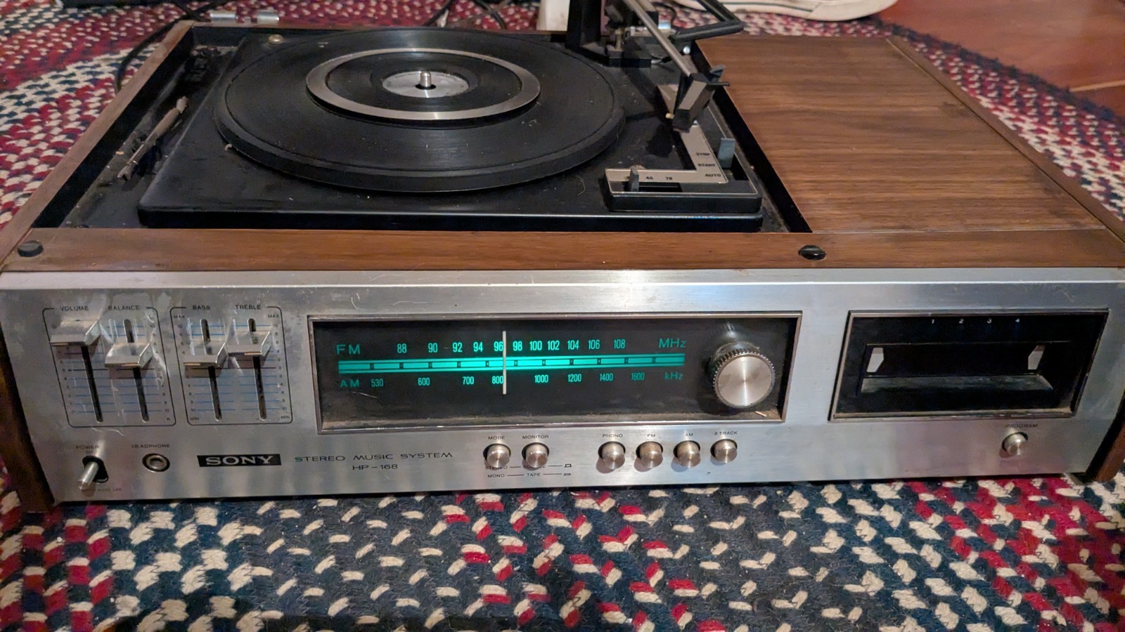 Vintage Audio Lot – Sony HP‑168 + Bendix 656A + Sound Master / Concert Master