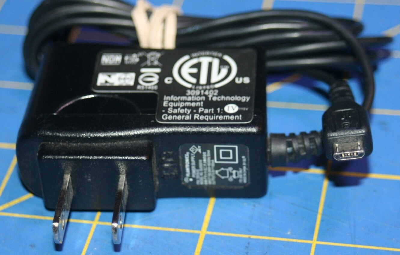 5V 180mA Plantronics Power Adapter – Plantronics Model SU050018 P/N 75518-03
